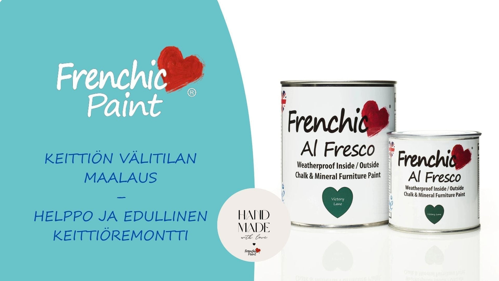 Keittiön välitilan maalaus.