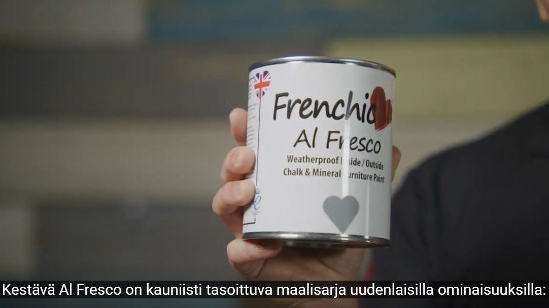 AL FRESCO - opi lisää maalisarjasta-Frenchic Paint Finland