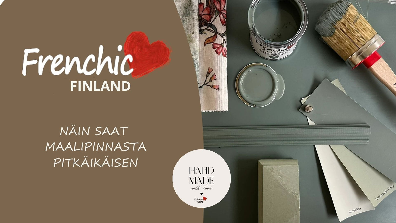Näin saat maalipinnasta pitkäikäisen. Ohjeet ja vinkit miten onnistut maalausprojektissasi.