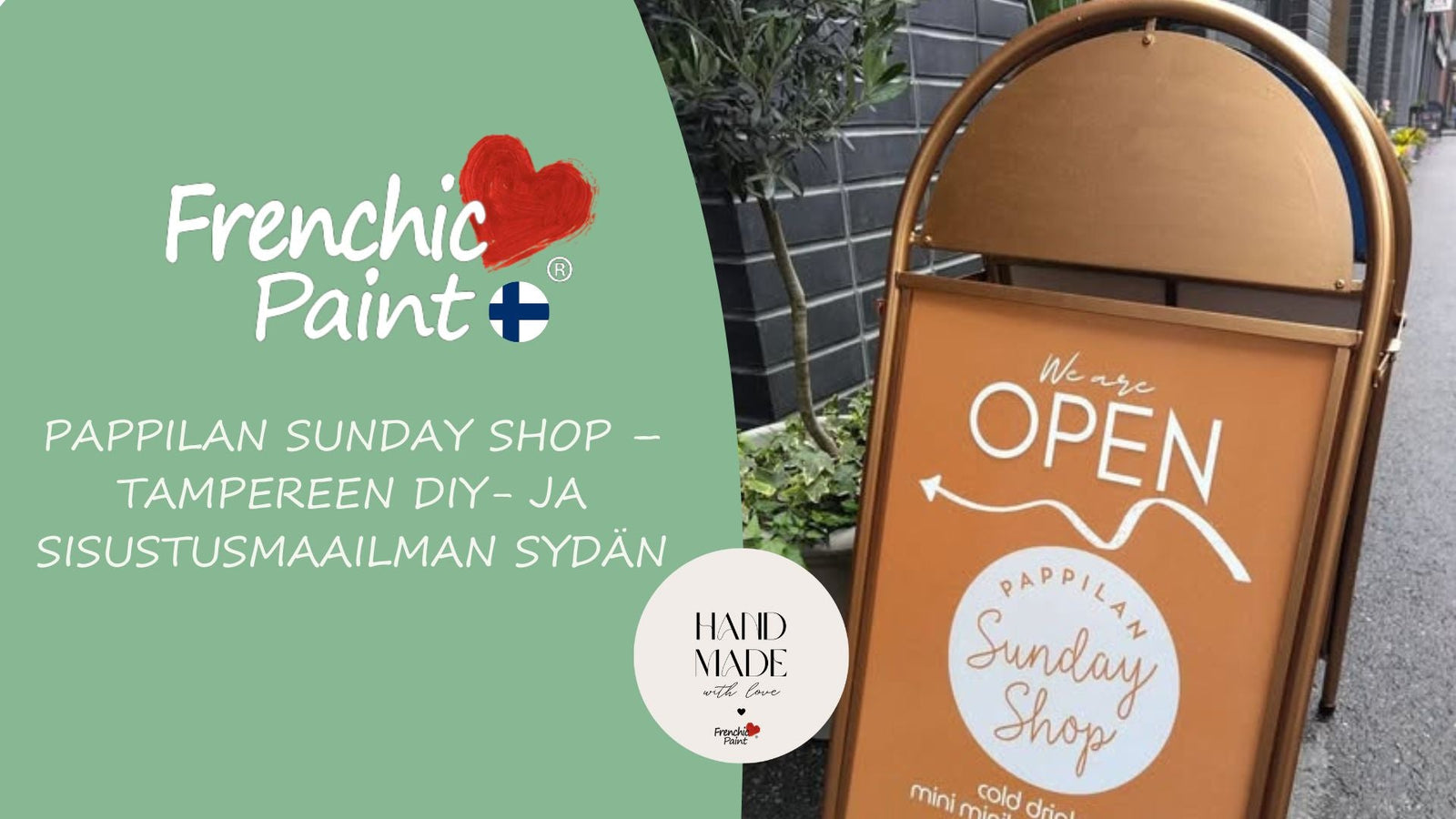 Pappilan Sunday Shop – Tampereen DIY- ja sisustusmaailman sydän.