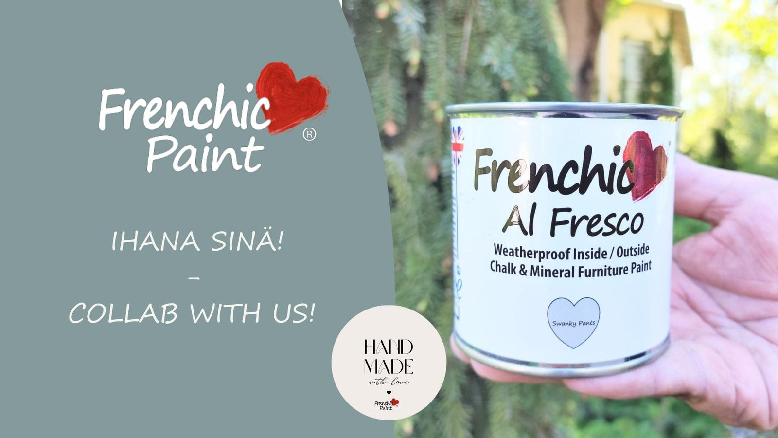 Instagram yhteistyö Frenchic sarjan kanssa.