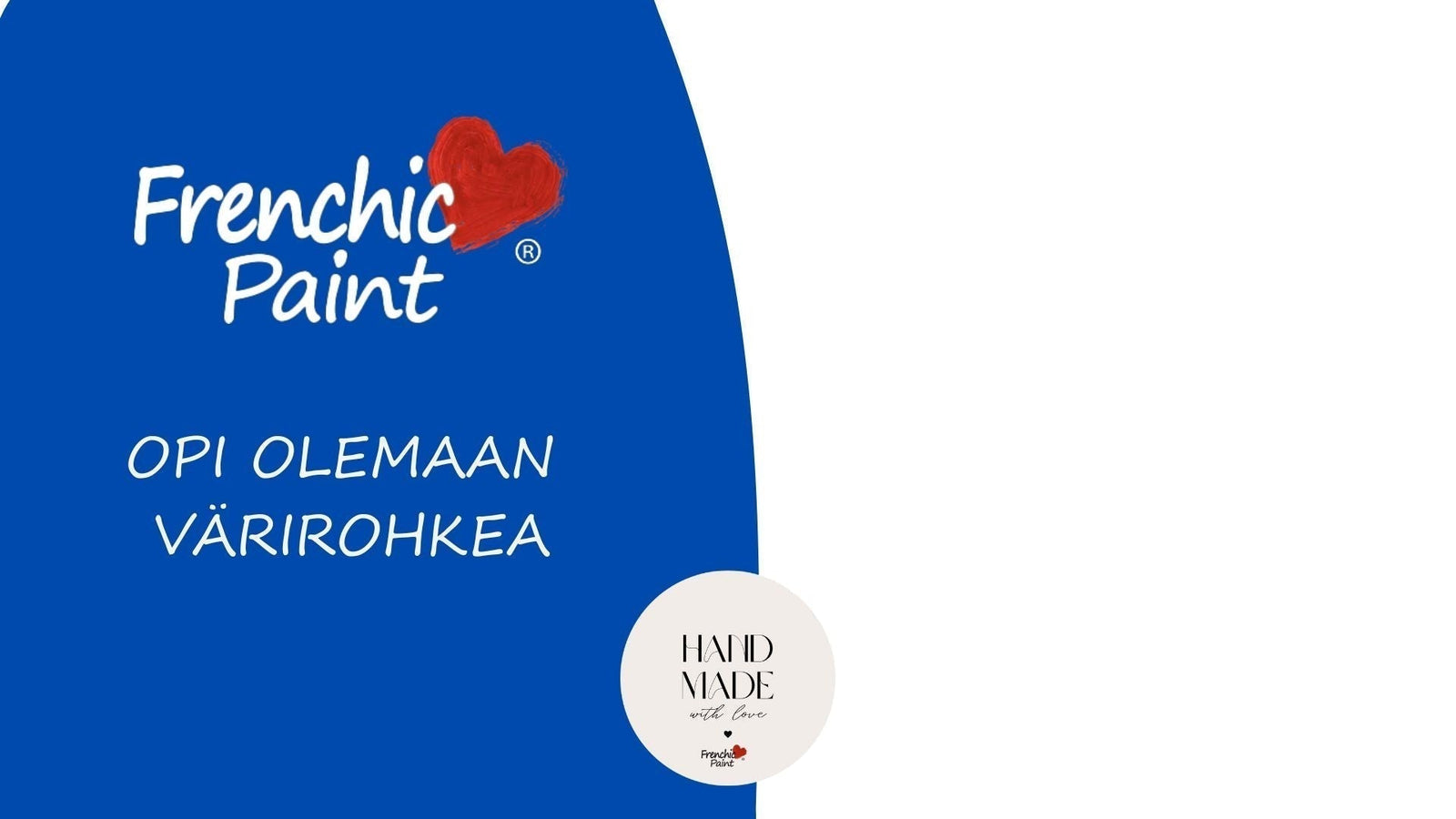 opi olemaan värirohkea, opi käyttämään värejä.