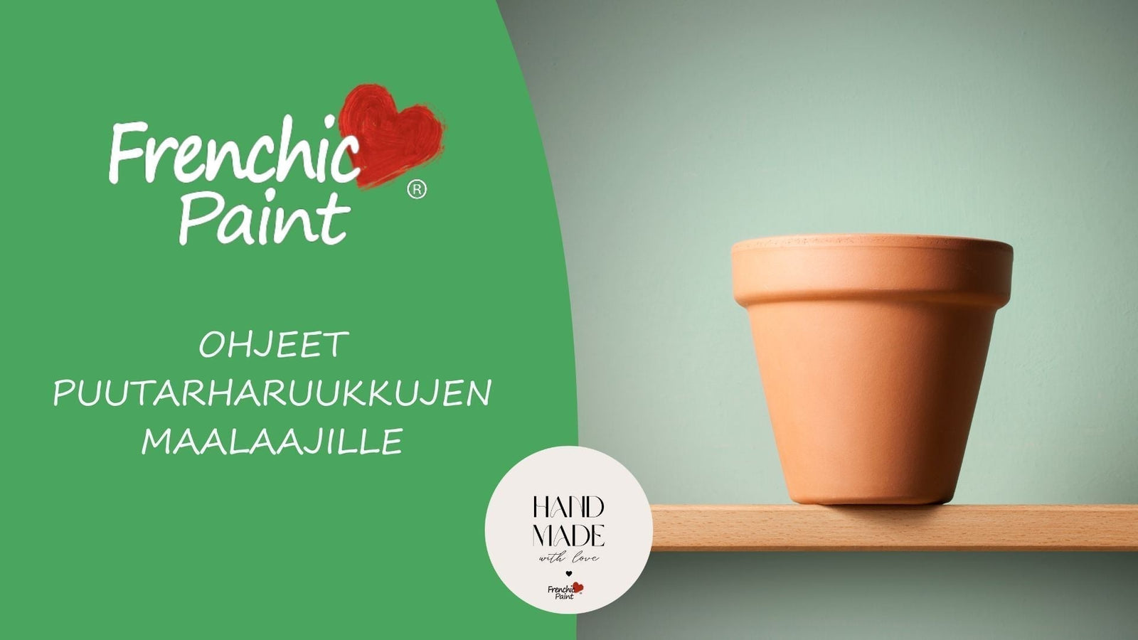 ruukkujen maalaus onnistuu.