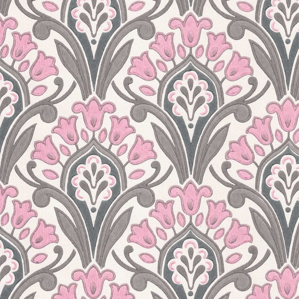 HYASINTTI tapetti vaaleanpunainen 68738 Frenchic.