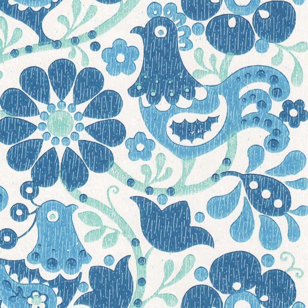 KUKOT tapetti sininen 68777 Frenchic.