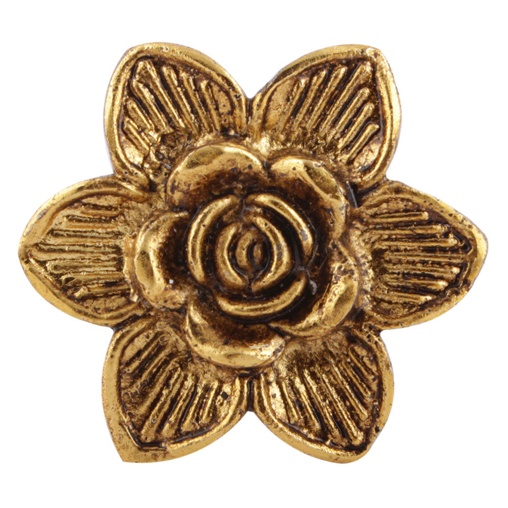 Kultainen_ruusu_metallinen_nuppi_vedin_maalikaupasta_frenchic.