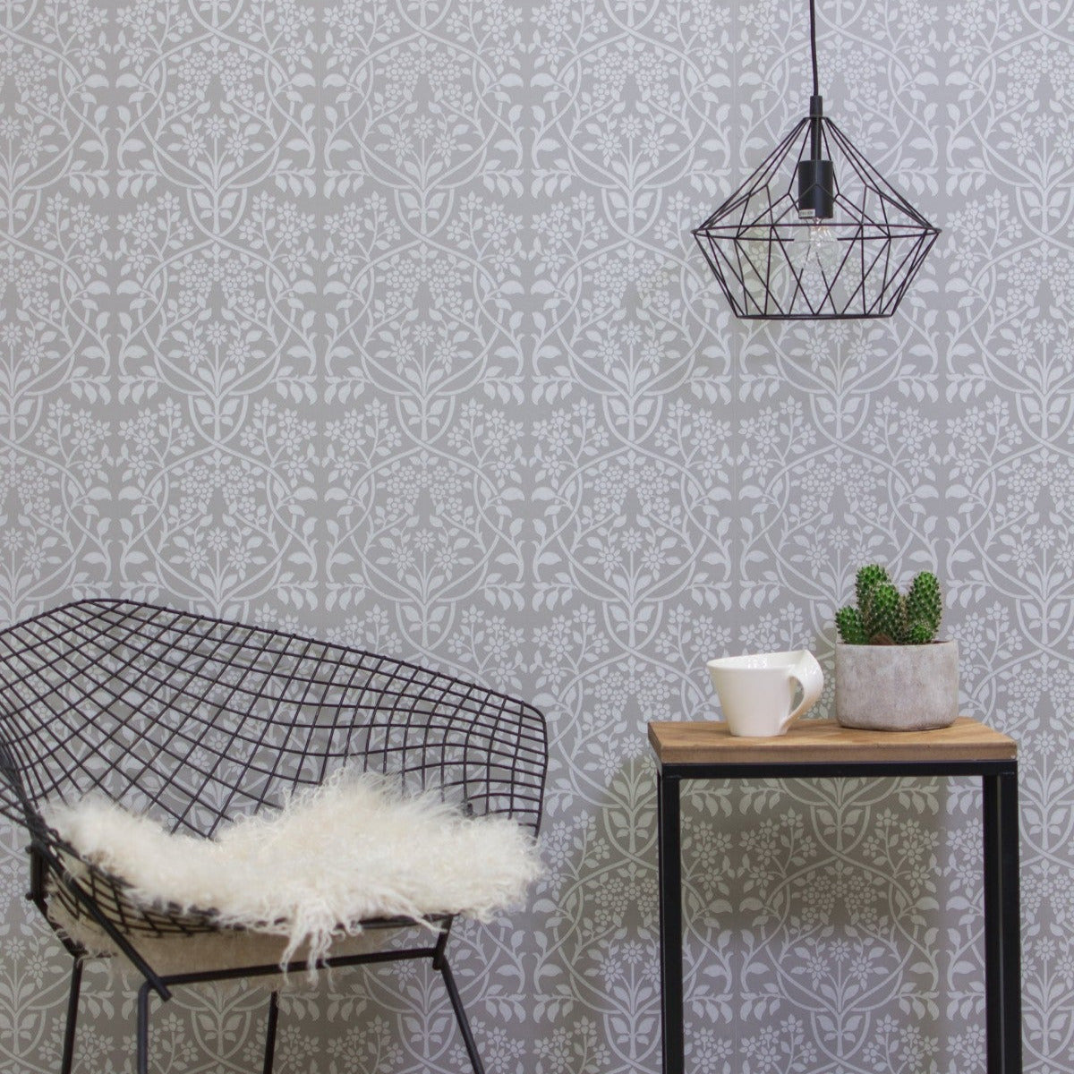 LUKKO tapetti harmaa 70003 Frenchic.