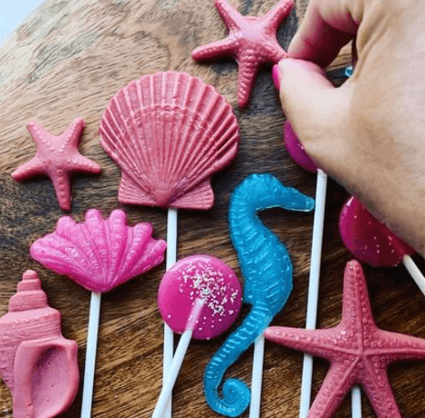 Seahorse - SeaShell silicone mold