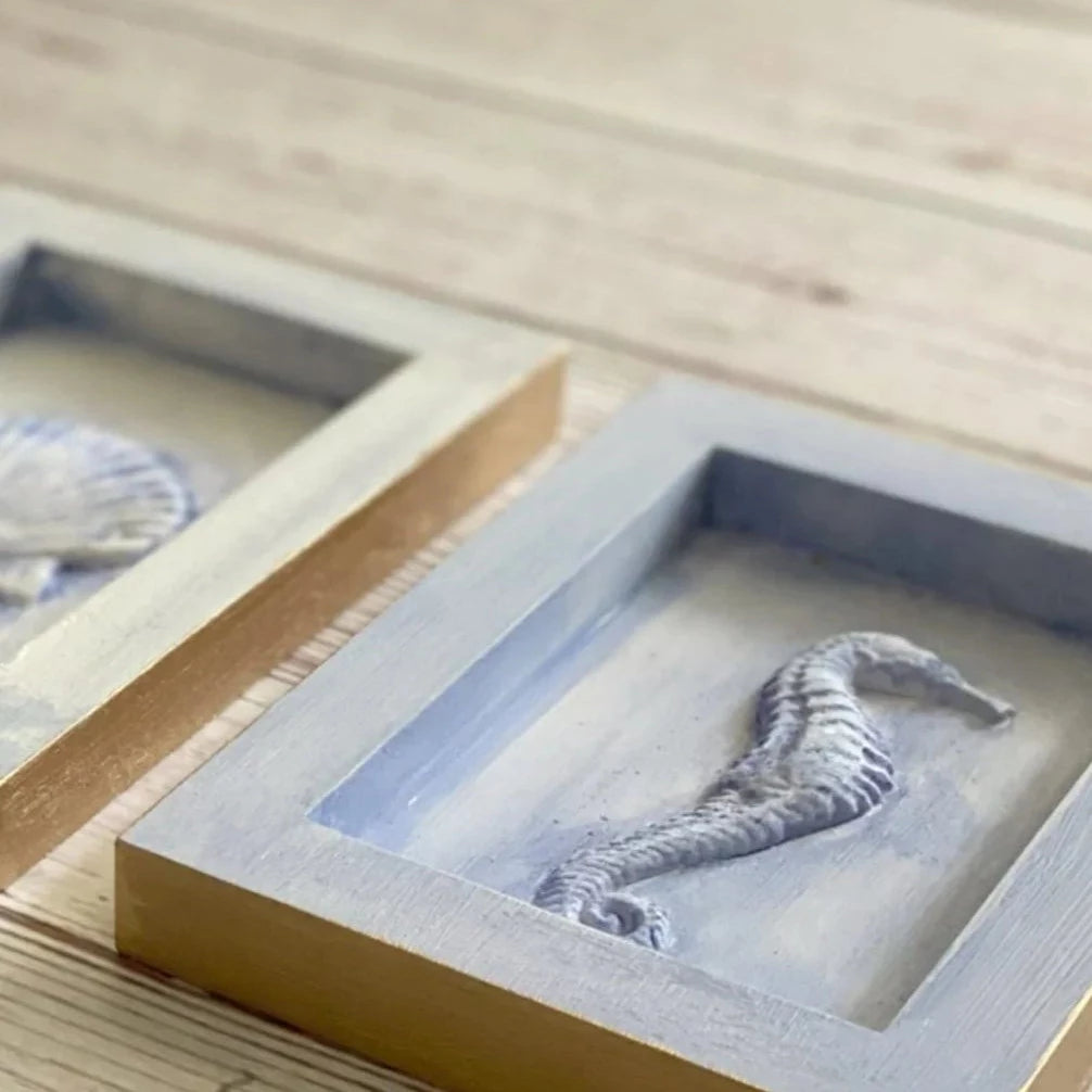 Seahorse - SeaShell silicone mold