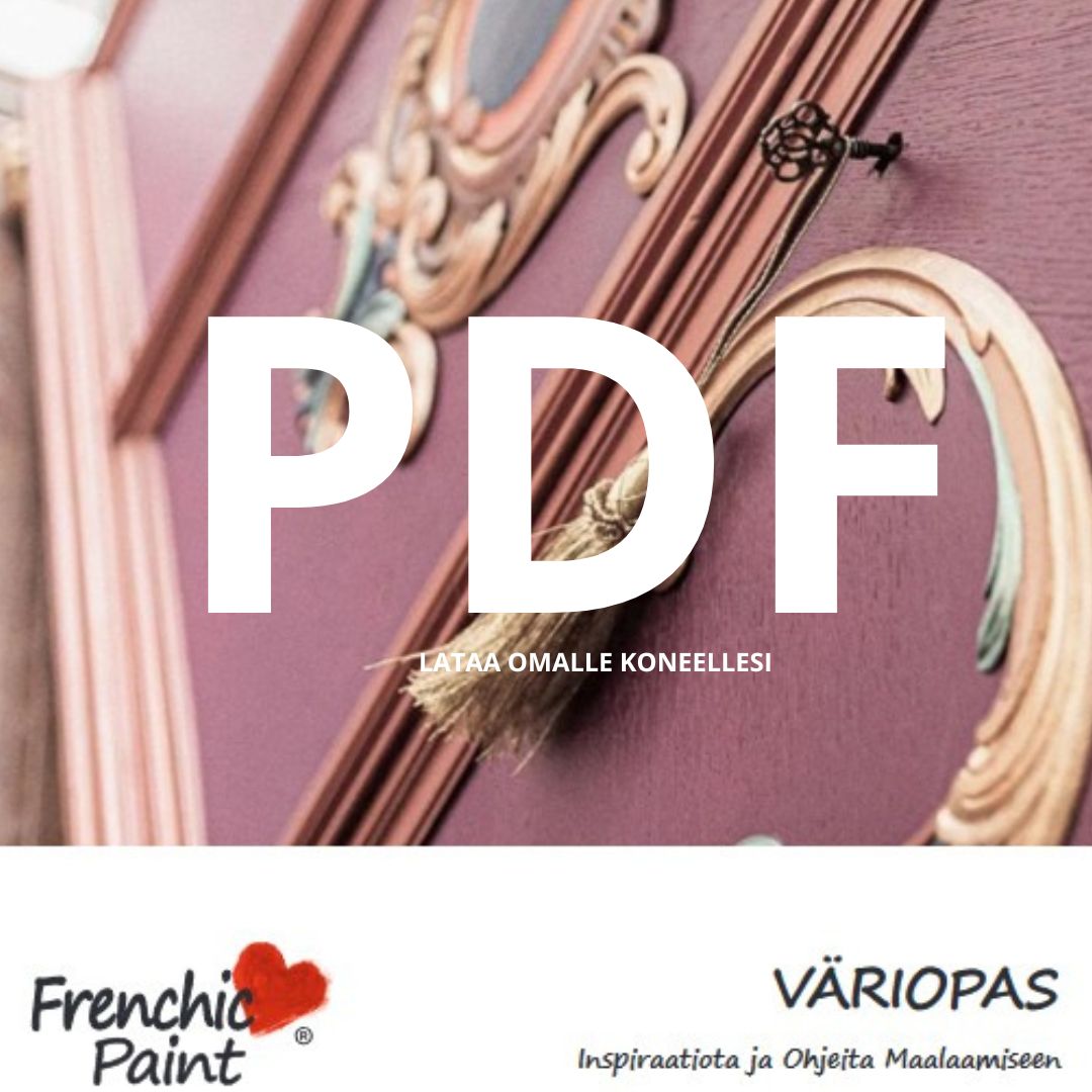 Väriopas PDF digituote lataus - - Frenchic Paint Finland