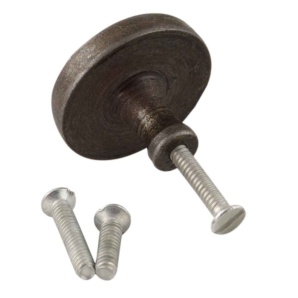 Sudenkorento  - metallinen pyöreä lasinuppi_maalikauppa_frenchic.