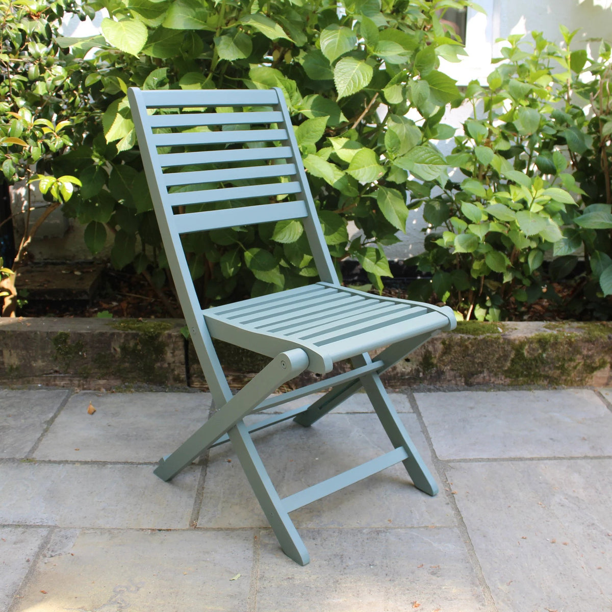 Maalattu tuoli Vihreä kalustemaali Al Fresco Frenchic Finland.