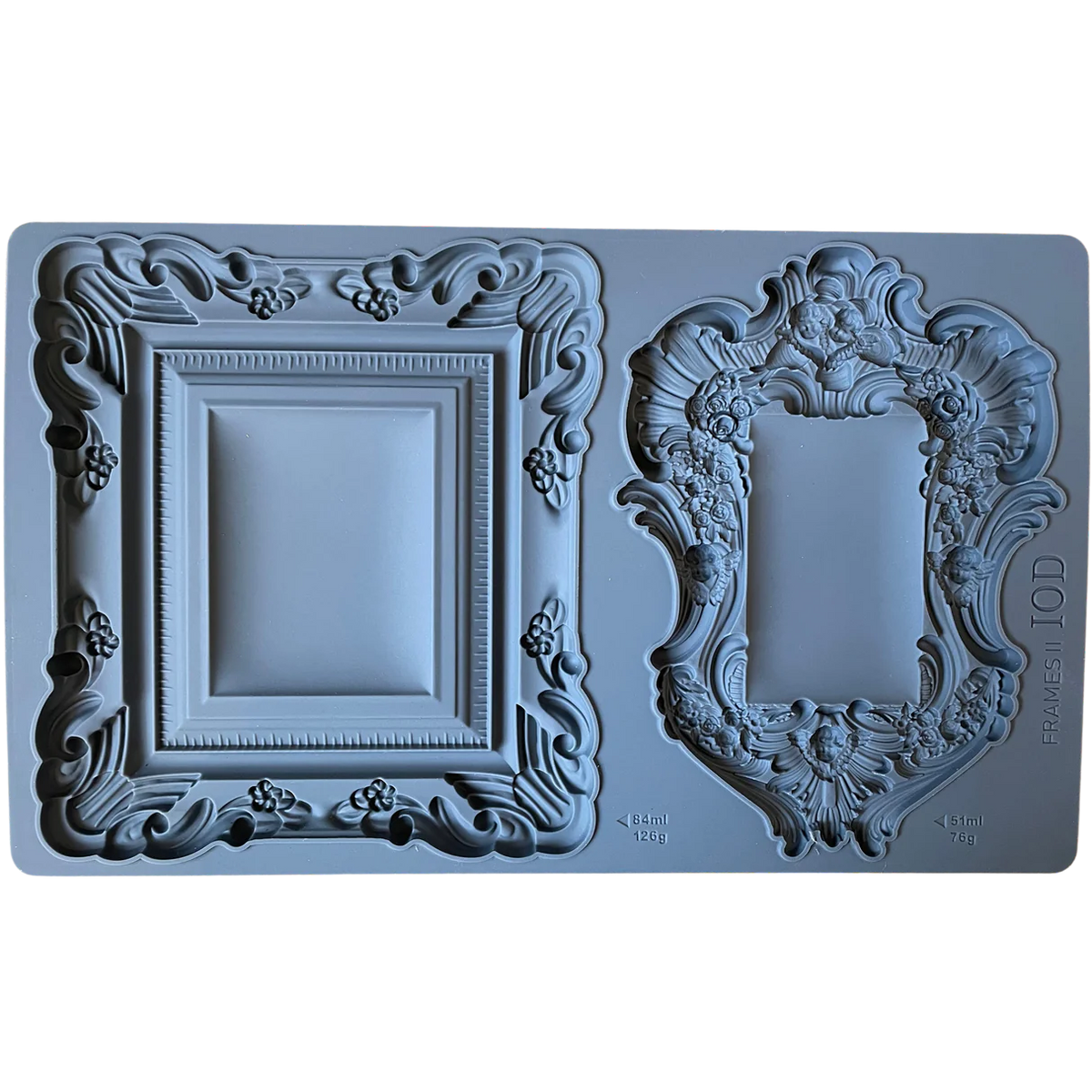 Frames II - silikonimuotti soveltuu epoksille.