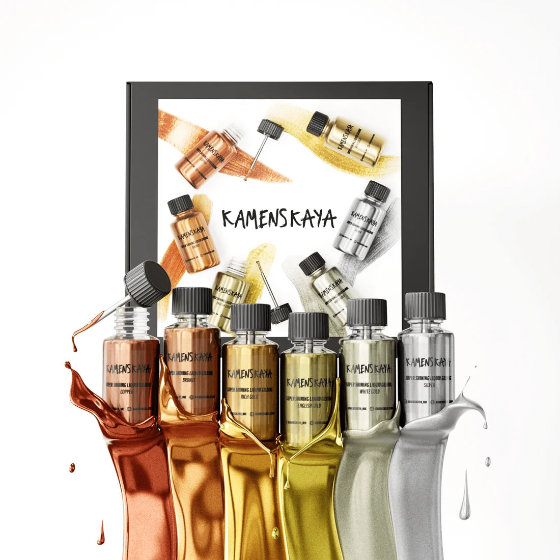 HOPEA Liquid Leaf Paint I 20ml I Kamenskaya-Frenchic Paint Finland
