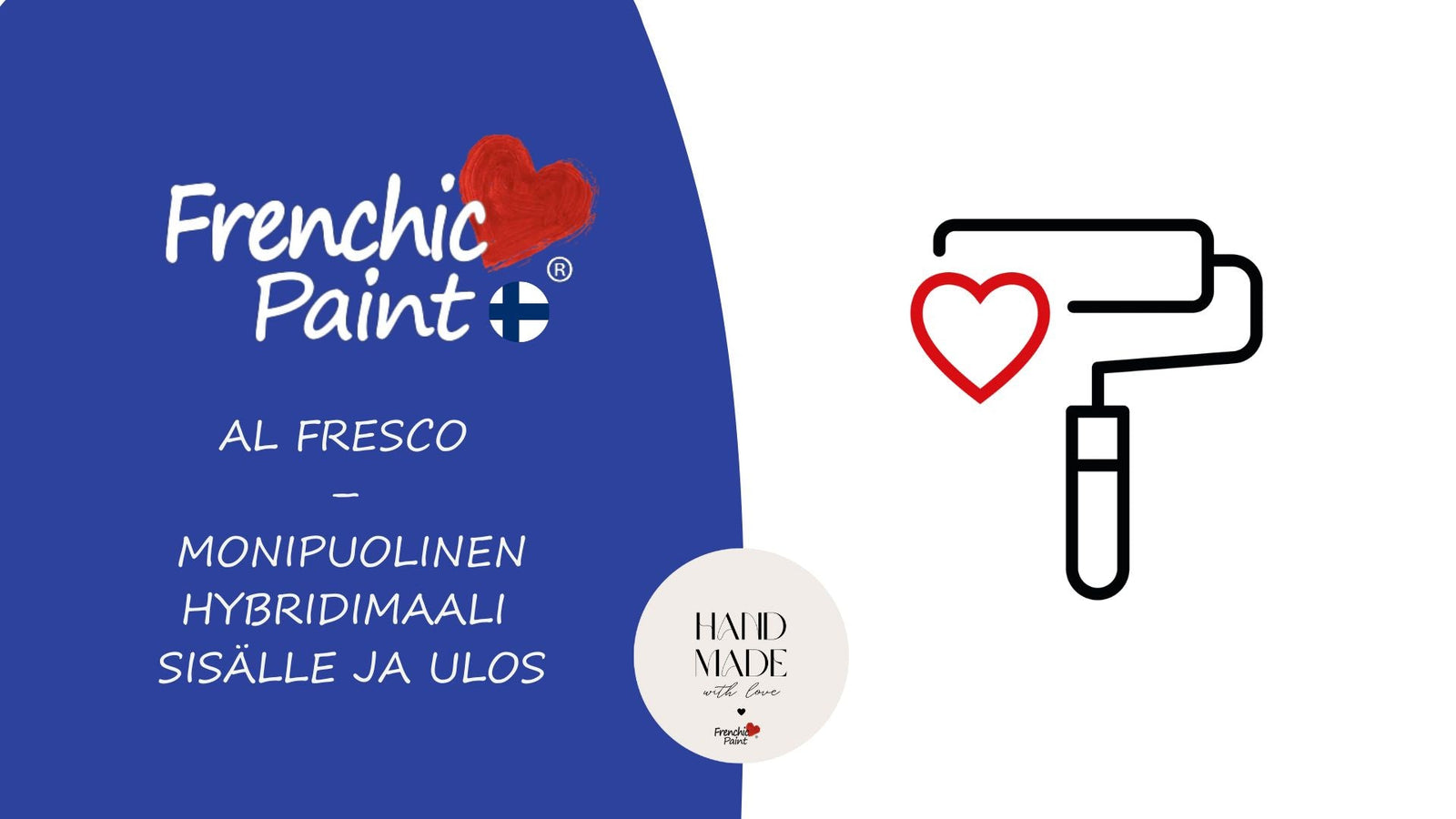 Al Fresco – monipuolinen hybridimaali sisälle ja ulos.