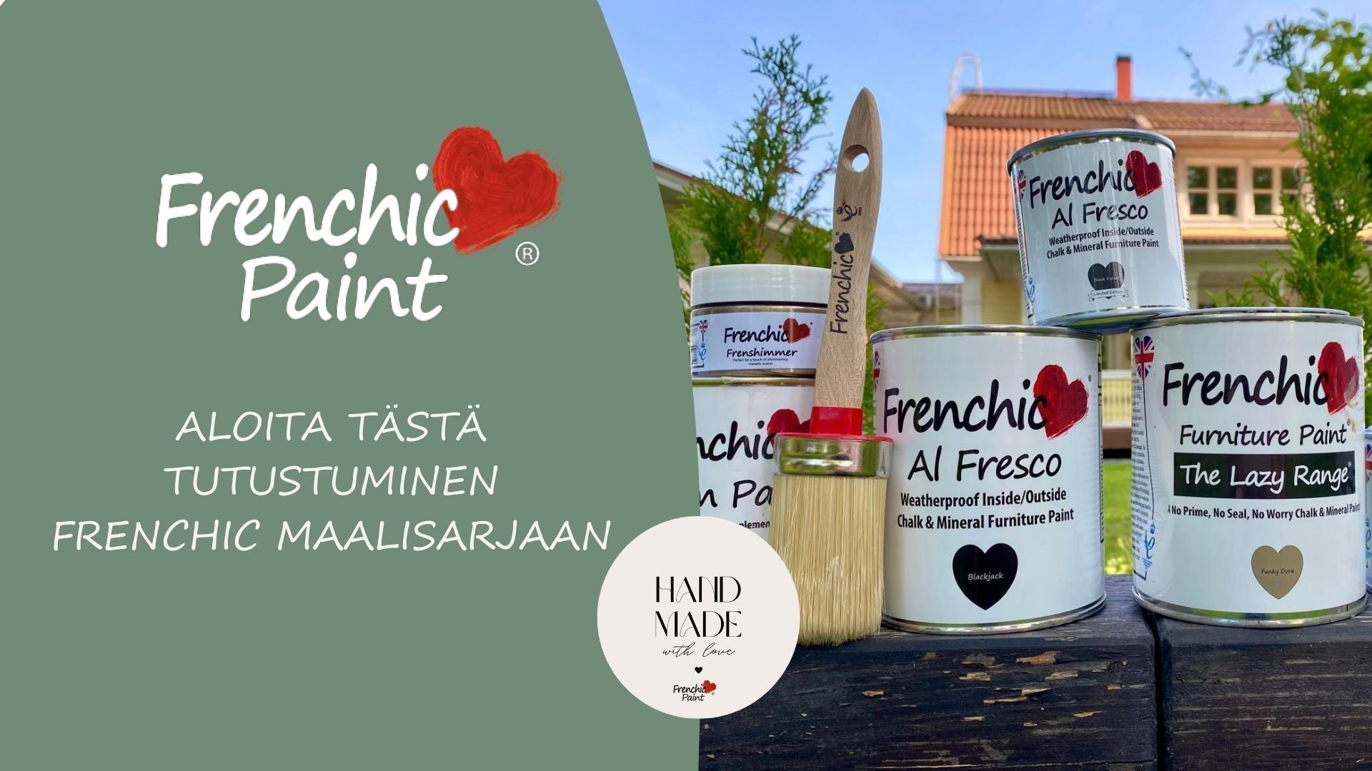 ALOITA TÄSTÄ TUTUSTUMINEN UUTEEN FRENCHIC MAALISARJAAN