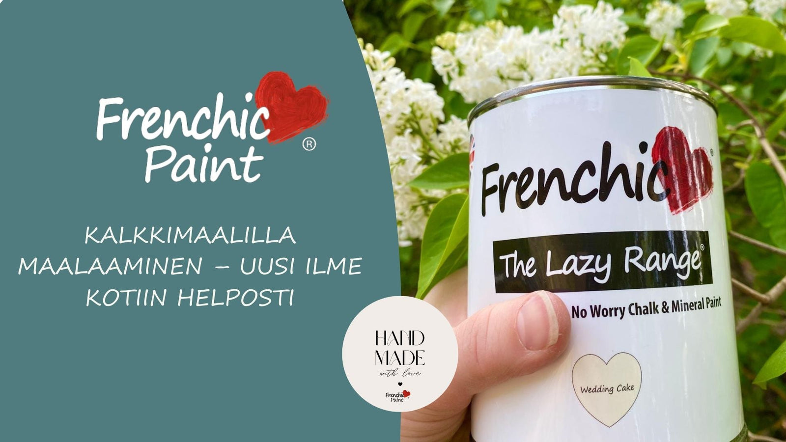 Kalkkimaalilla maalaaminen – uusi ilme kotiin helposti.