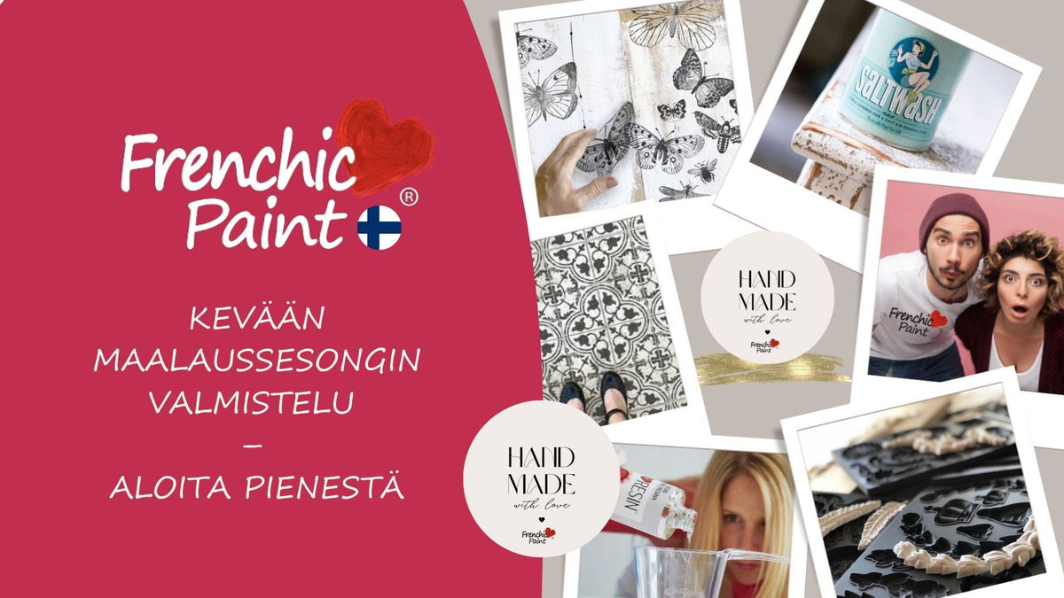 Kevään maalaussesongin valmistelu – aloita pienestä-