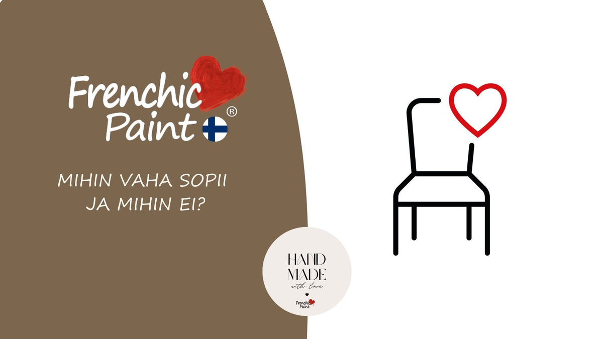 Mihin vaha sopii ja mihin ei? 