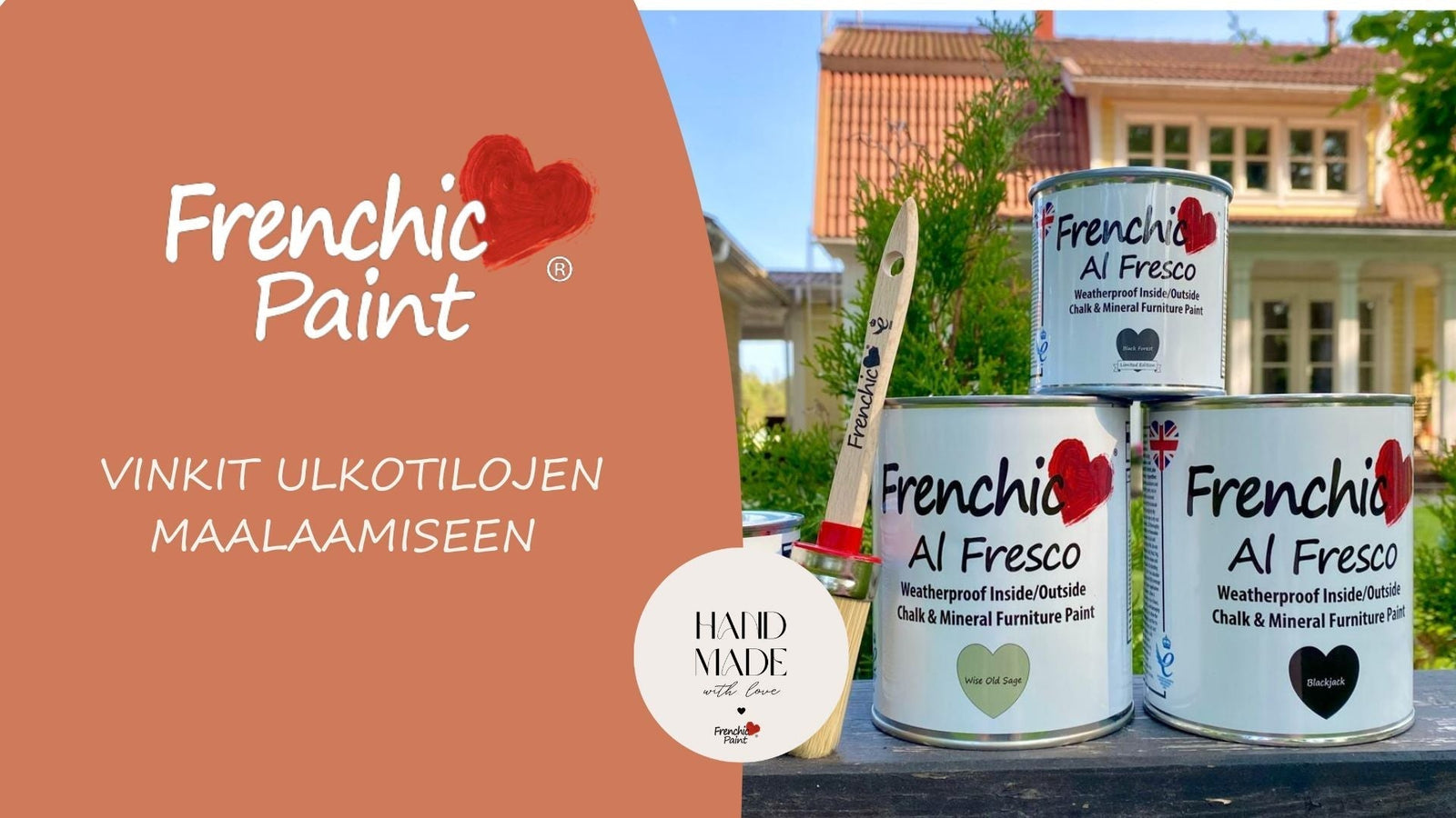 Vinkit ulkotilojen maalaamiseen ja ideointiin.