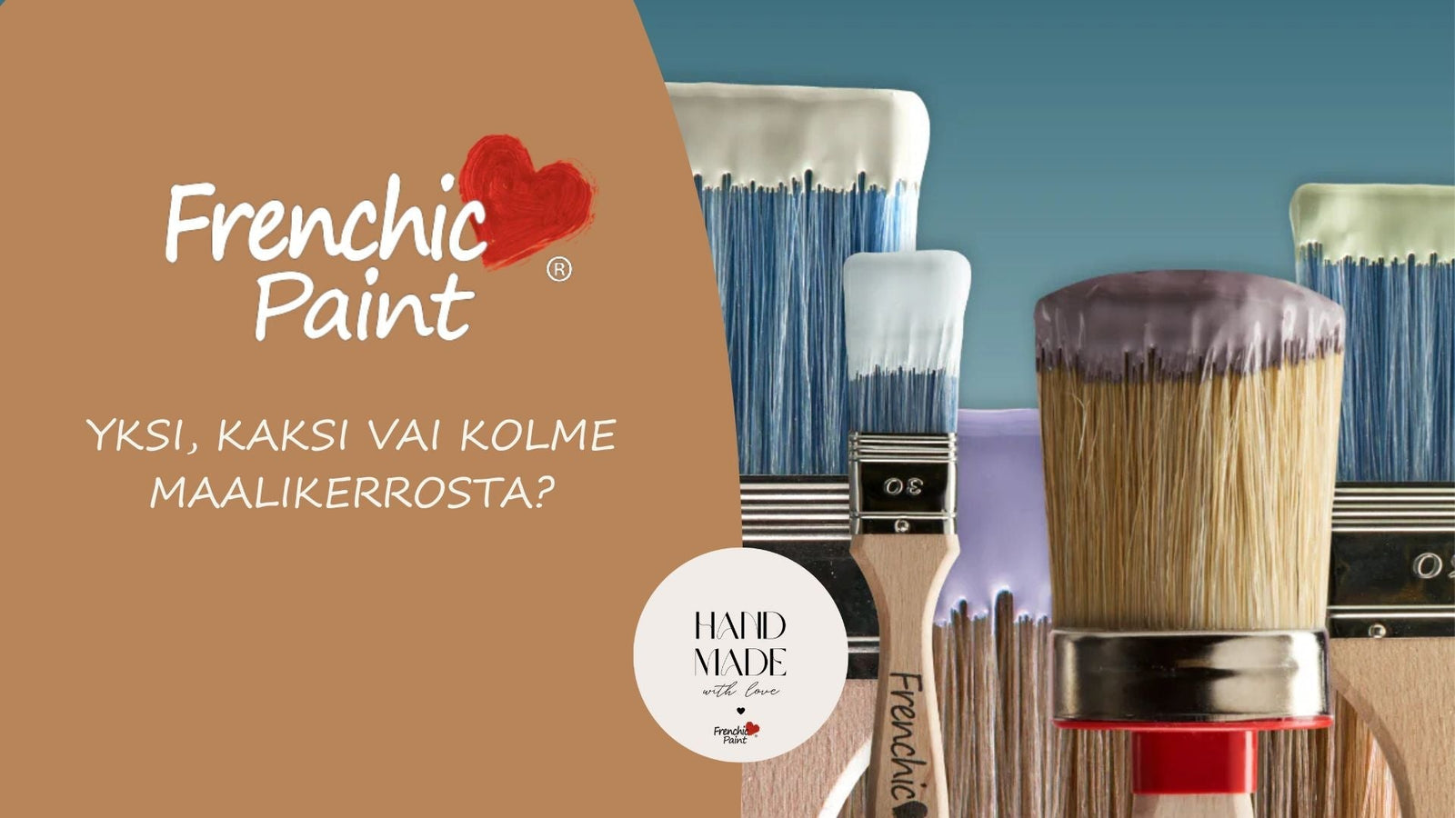 Yksi, kaksi vai kolme maalikerrosta?