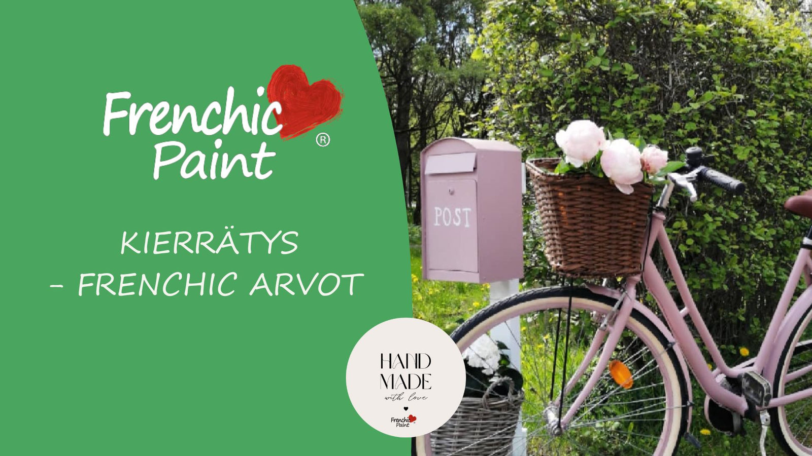 Ihastut varmasti helppokäyttöisiin Frenchic-maaleihimme, kokeile itse! 