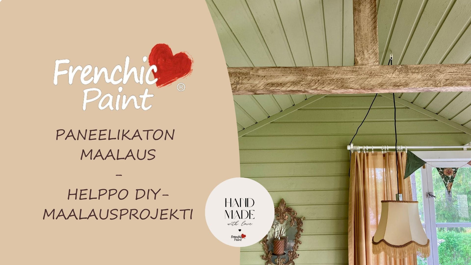 paneelikaton maalaus ohje. 