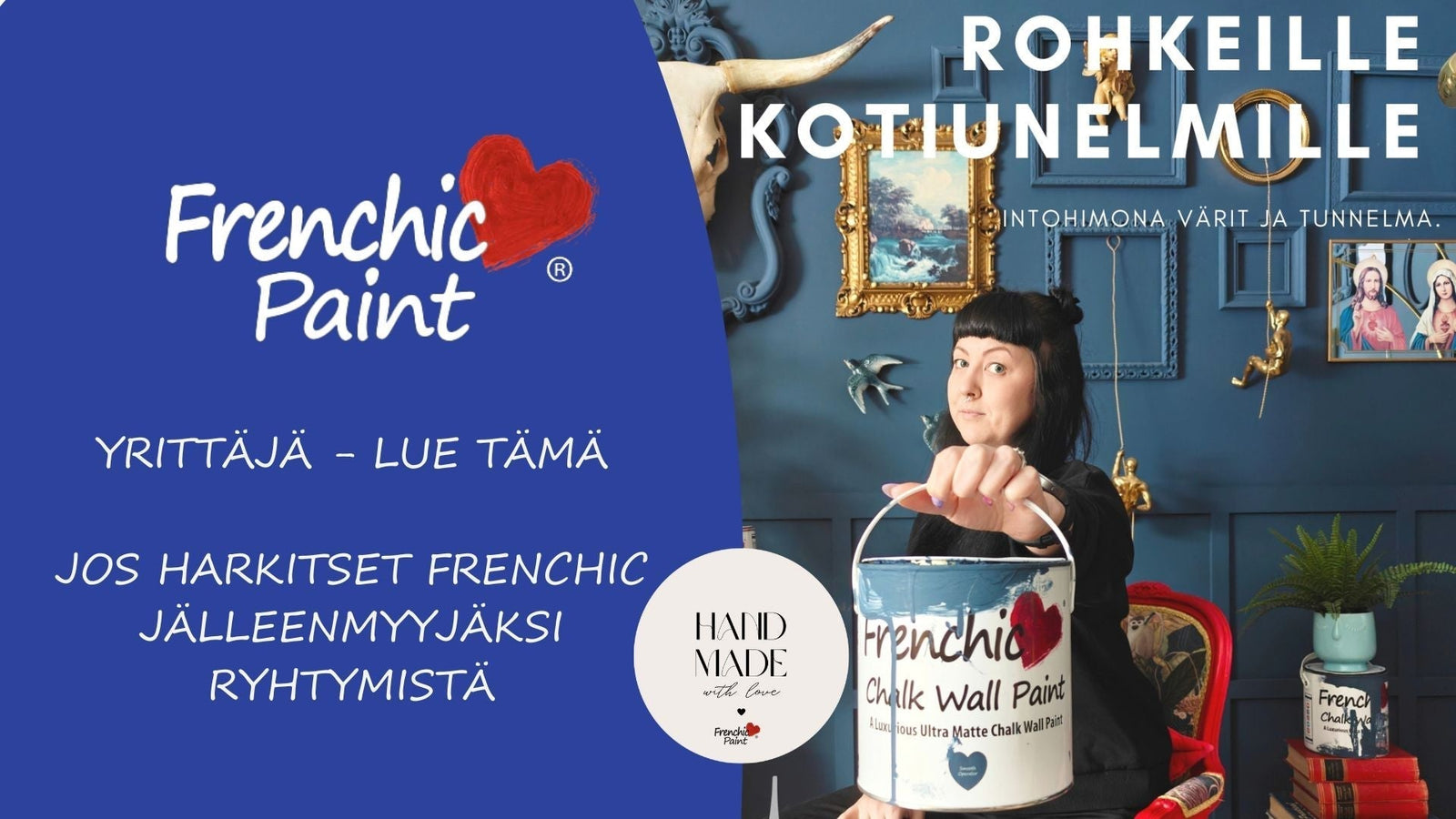 Yrittäjä, hae jälleenmyyjäksi. 