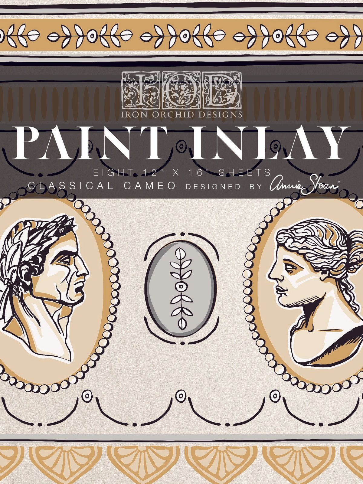 Classical cameo - Paint Inlay - Paint inlay iod - Frenchic Paint Finland