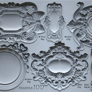 Frames 3 -silikonimuotti-Frenchic Paint Finland