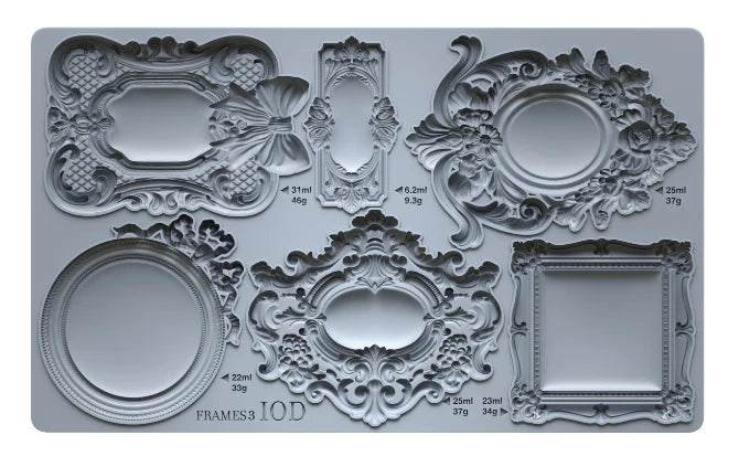 Frames 3 -silikonimuotti-Frenchic Paint Finland