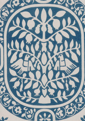 PARATIISI tapetti sininen 70004 Frenchic.