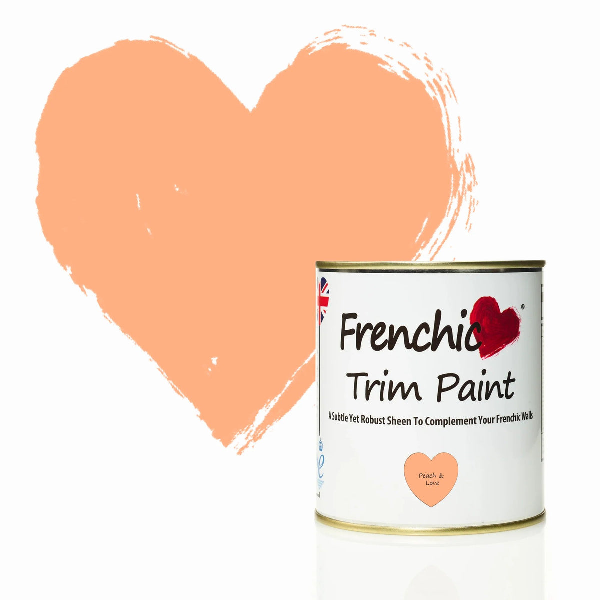 Persikkainen maali Peach &amp; Love Frenchic. 