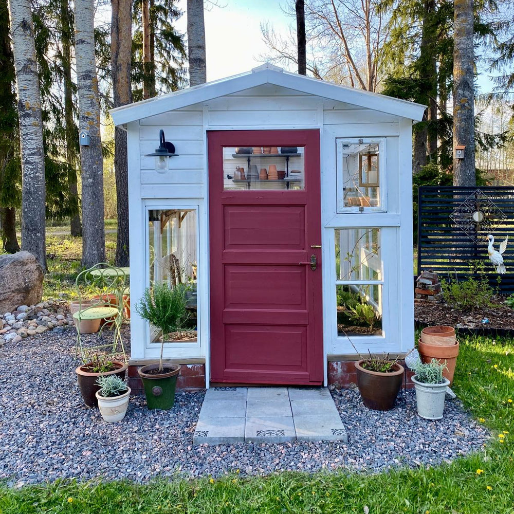 Riad Red - röd Al Fresco möbelmålarfärg