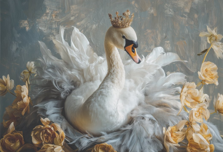 Joutsen - yksittäiset decoupage taidearkit Frenchic.