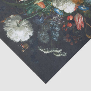 Vintage Kukat ruukussa - yksittäiset decoupage taidearkit - degoupage - Frenchic Paint Finland