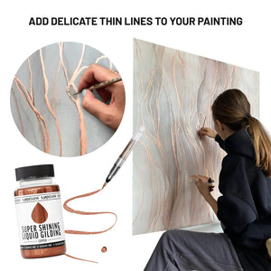 HOPEA Liquid Leaf Paint I 100ml I Kamenskaya-Frenchic Paint Finland