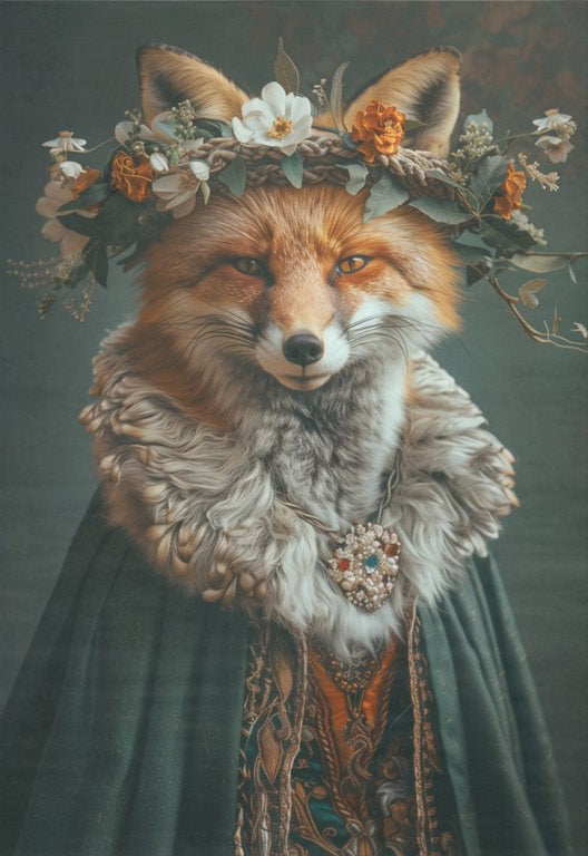 Marian-neito kettu - yksittäiset decoupage taidearkit Frenchic.