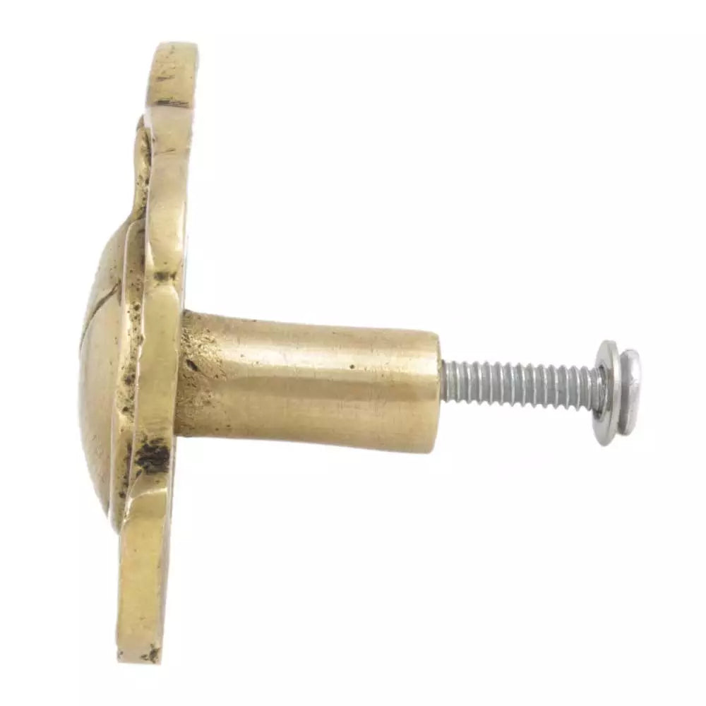 Gyllene ros - metallknopp