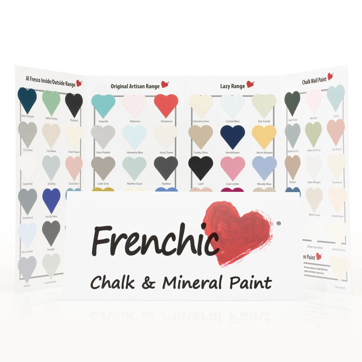 Frenchic color chart