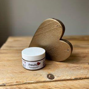 Metalli hopea  maali Frenchic Paint Finland antiikki kulta. 