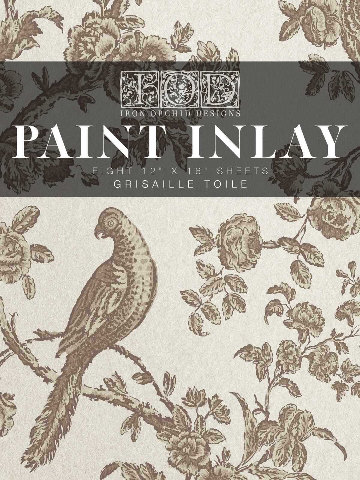 Grisaille Toile - Paint Inlay