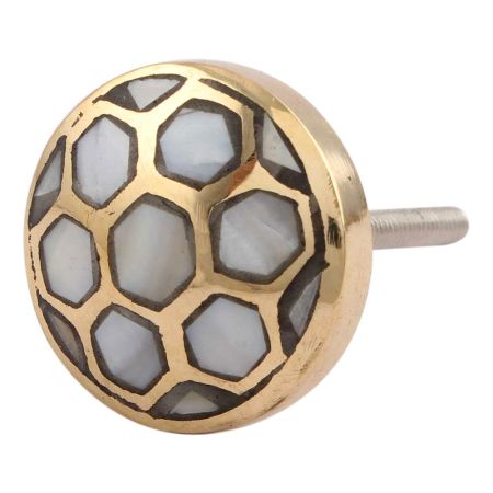 Pearl-gold cell knob