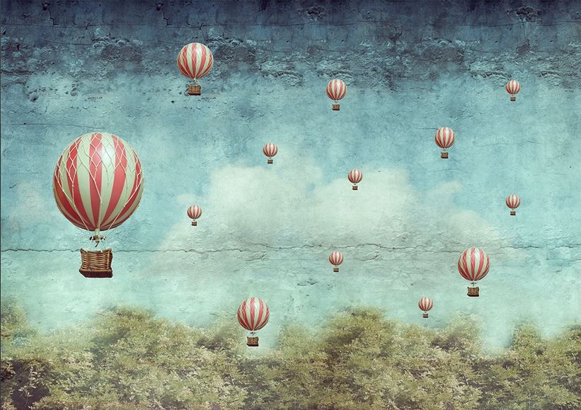 Hot air balloons - Mint By Michelle