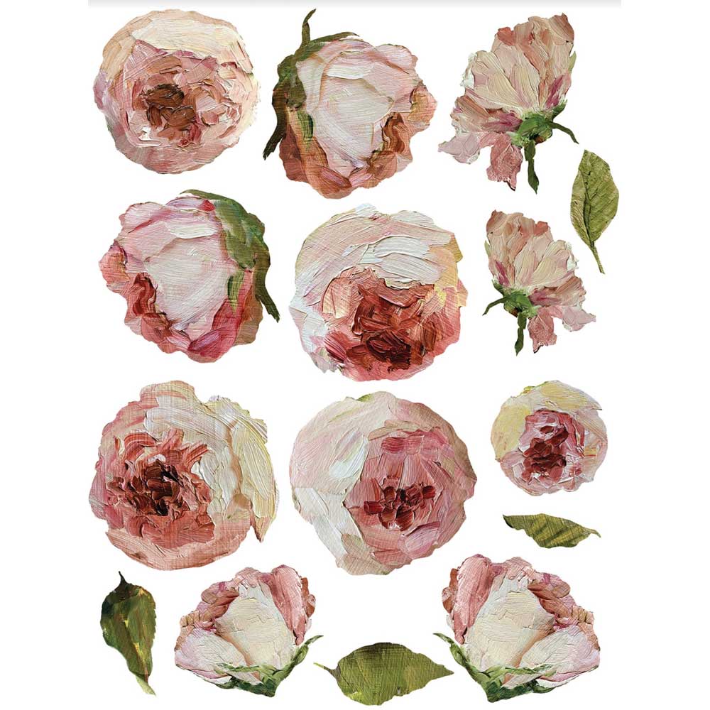 Hand painted flowers - Painterly Florals