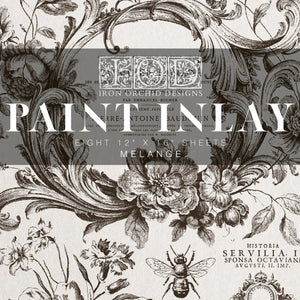 Melagne iod paint inlay frenchic paint finland koristemaalaus. 