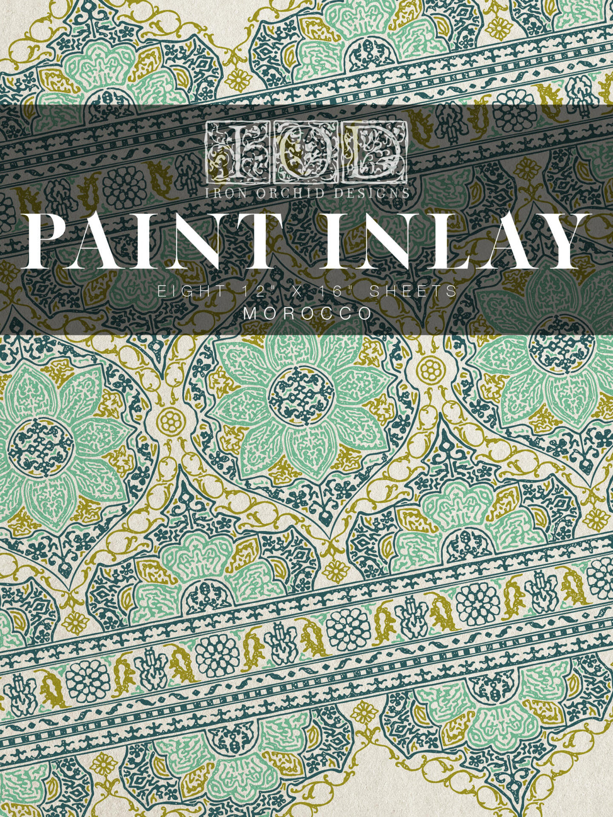Morocco - Paint Inlay