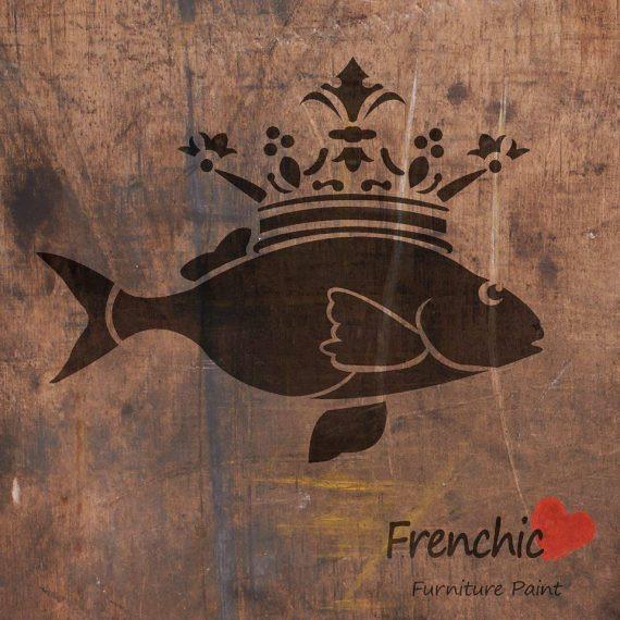 Kalaprinssi - The Fish Prince - Stencils - Frenchic Finland