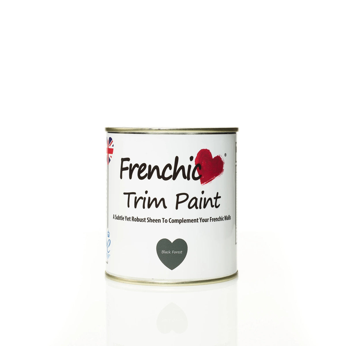 Trim Paint musta listamaali Frenchic Paint Finland.